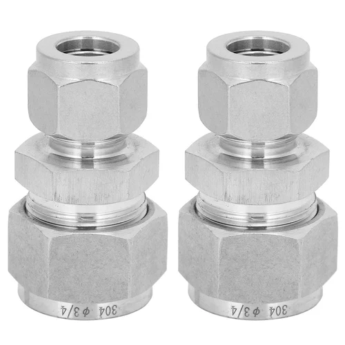Stainless Steel Ferrule Fitting (Tube x Tube)